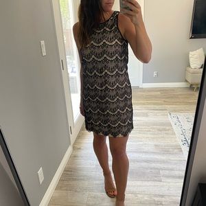 Fora sleeveless black lace dress. Excellent condition. Size large